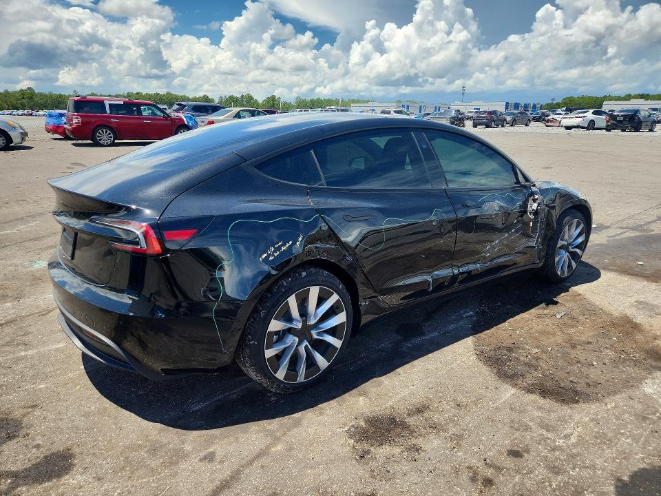 Photo 3 from auction – 2026 TESLA MODEL 3 with VIN 5YJ3E1EAXTF172497