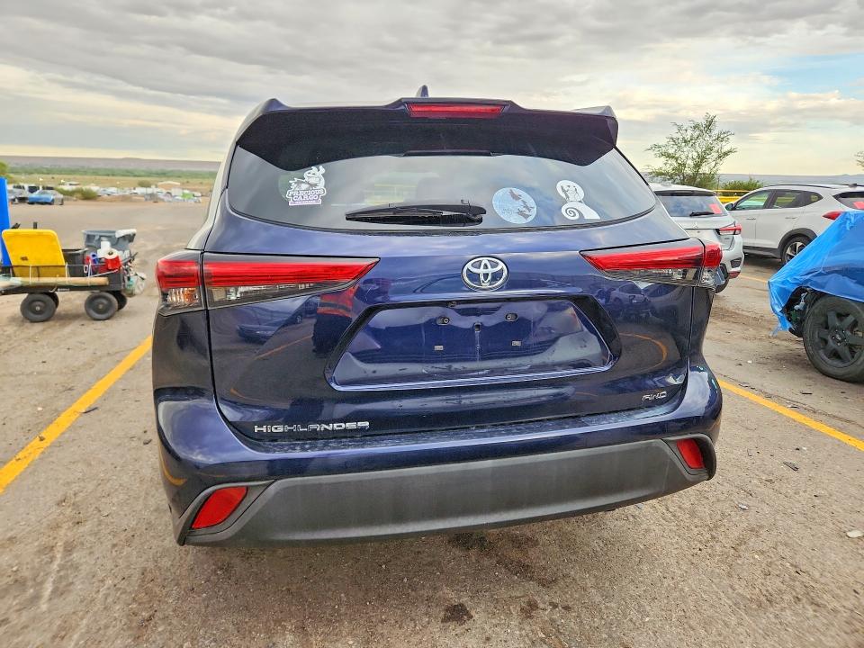 Photo 6 from auction – 2020 TOYOTA HIGHLANDER with VIN 5TDCZRBH1LS037005