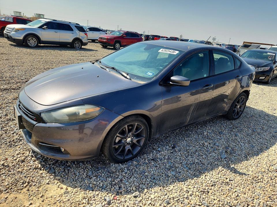 DODGE DART 2016 with VIN 1C3CDFFA2GD791367 - Photo from auction