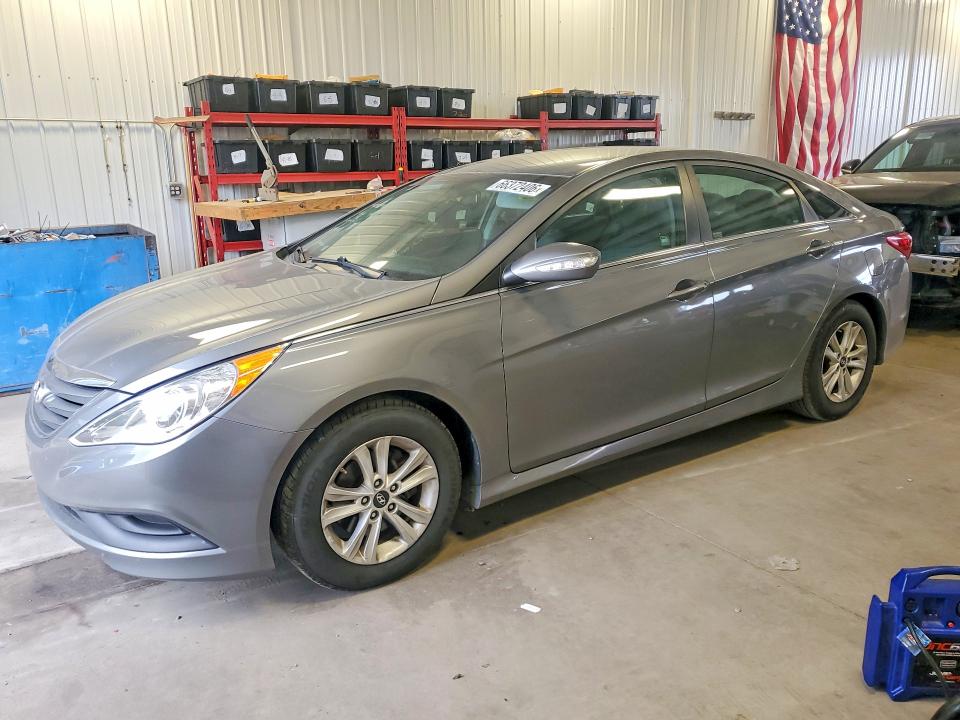HYUNDAI SONATA 2014 with VIN 5NPEB4AC8EH849870 - Photo from auction