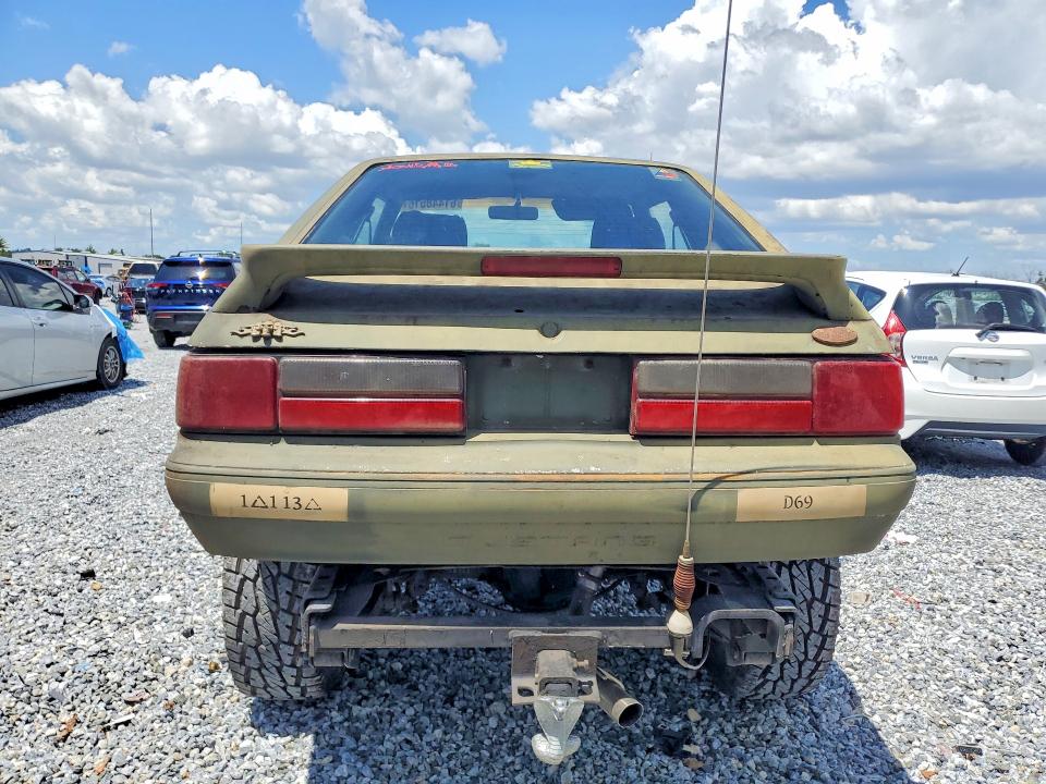 Photo 6 from auction – 1991 FORD MUSTANG with VIN 1FACP41M3MF175689