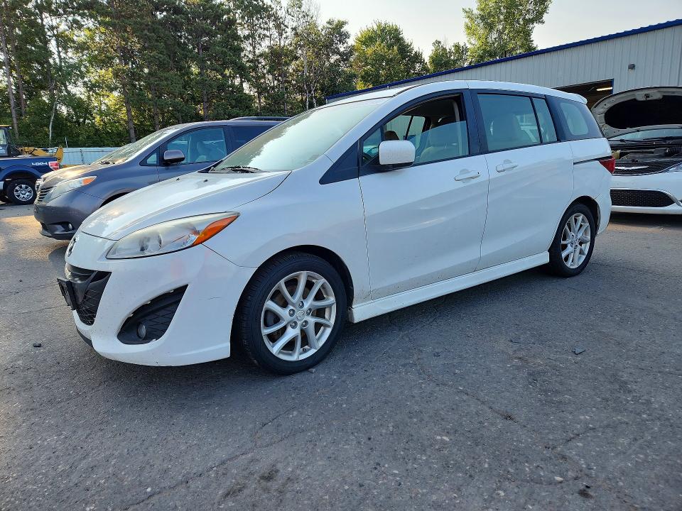 MAZDA 5 2012 with VIN JM1CW2CL2C0120559 - Photo from auction