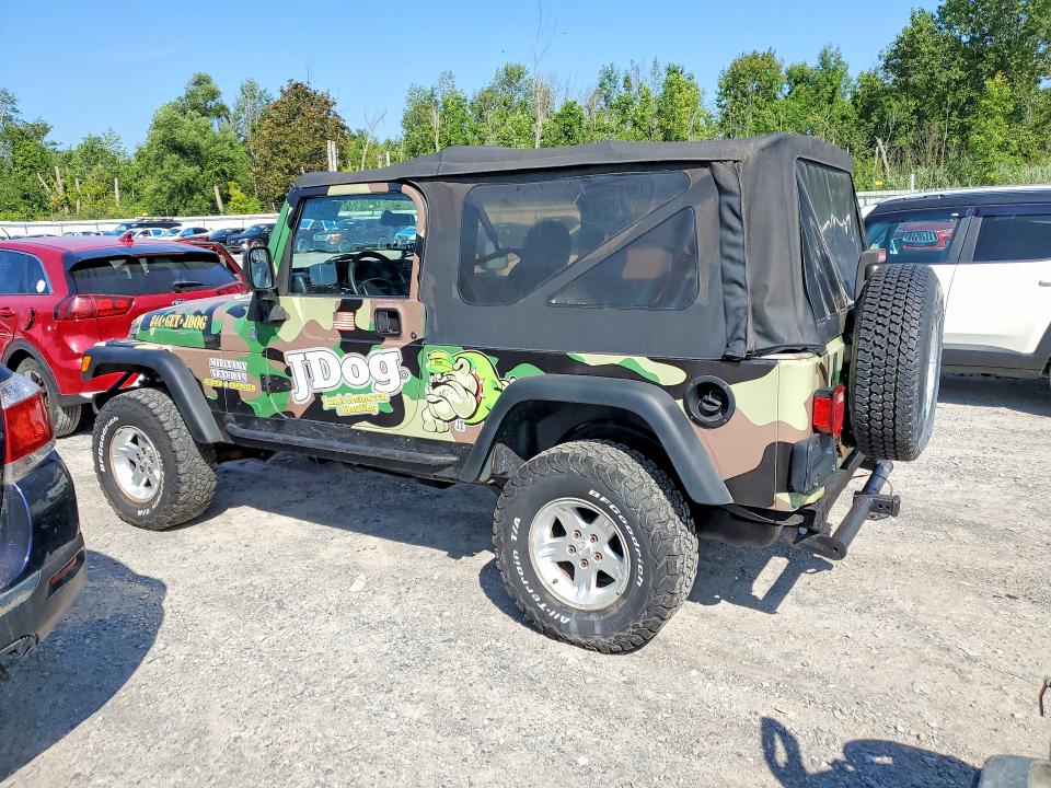 Photo 2 from auction – 2006 JEEP WRANGLER / TJ with VIN 1J4FA44S66P735134