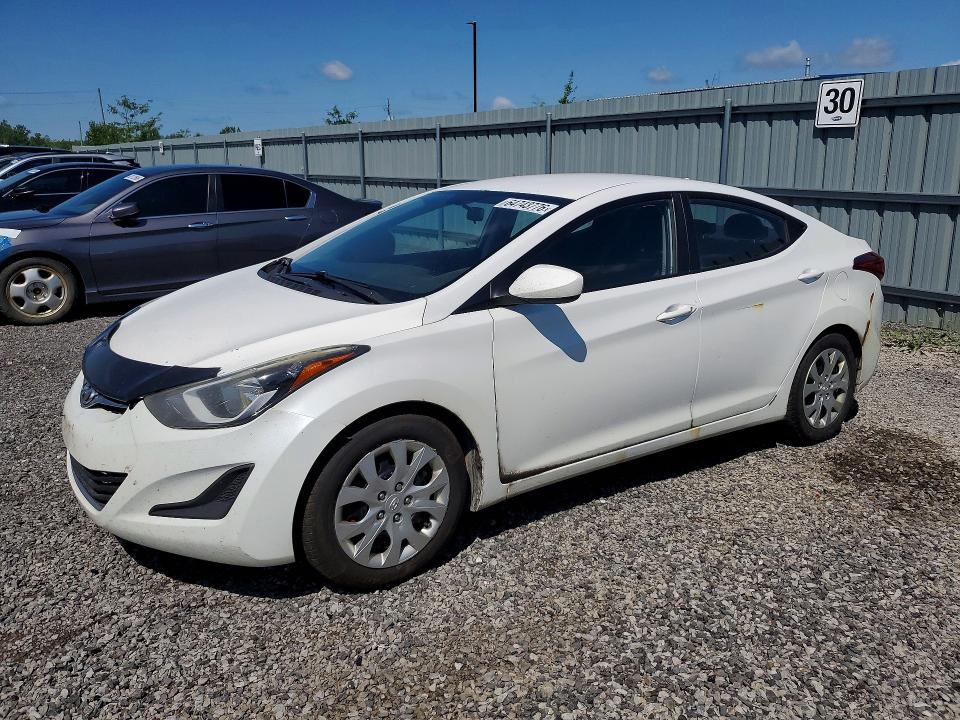 HYUNDAI ELANTRA 2016 with VIN 5NPDH4AE3GH726315 - Photo from auction