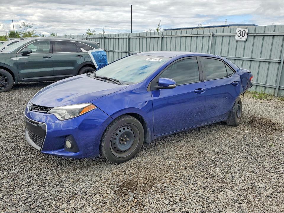 TOYOTA COROLLA 2016 with VIN 2T1BURHE1GC491275 - Photo from auction