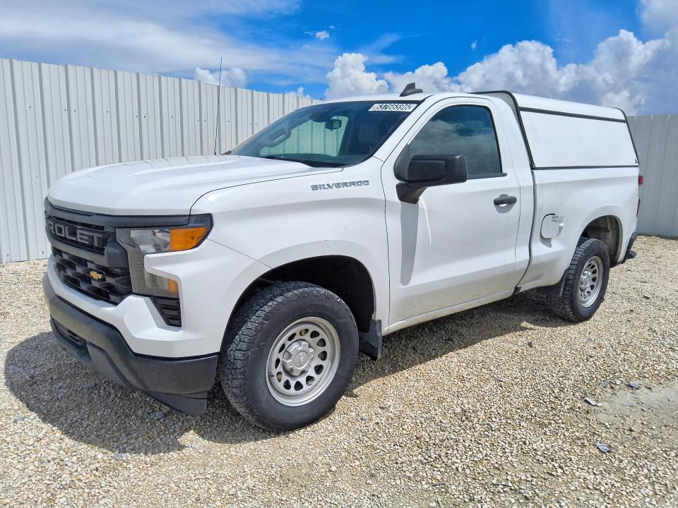 CHEVROLET SILVERADO 2023 with VIN 3GCNAAEK9PG335461 - Photo from auction