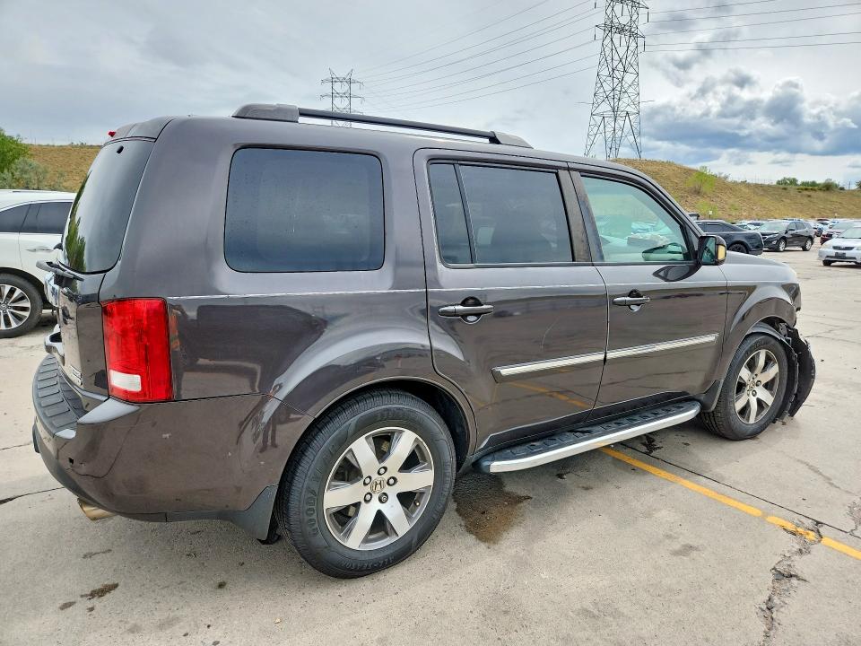 Photo 3 from auction – 2014 HONDA PILOT with VIN 5FNYF4H92EB017516