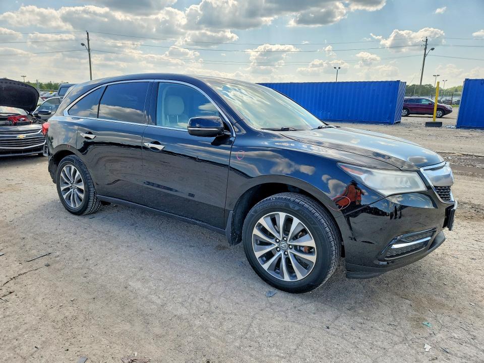Photo 4 from auction – 2014 ACURA MDX with VIN 5FRYD4H41EB047177