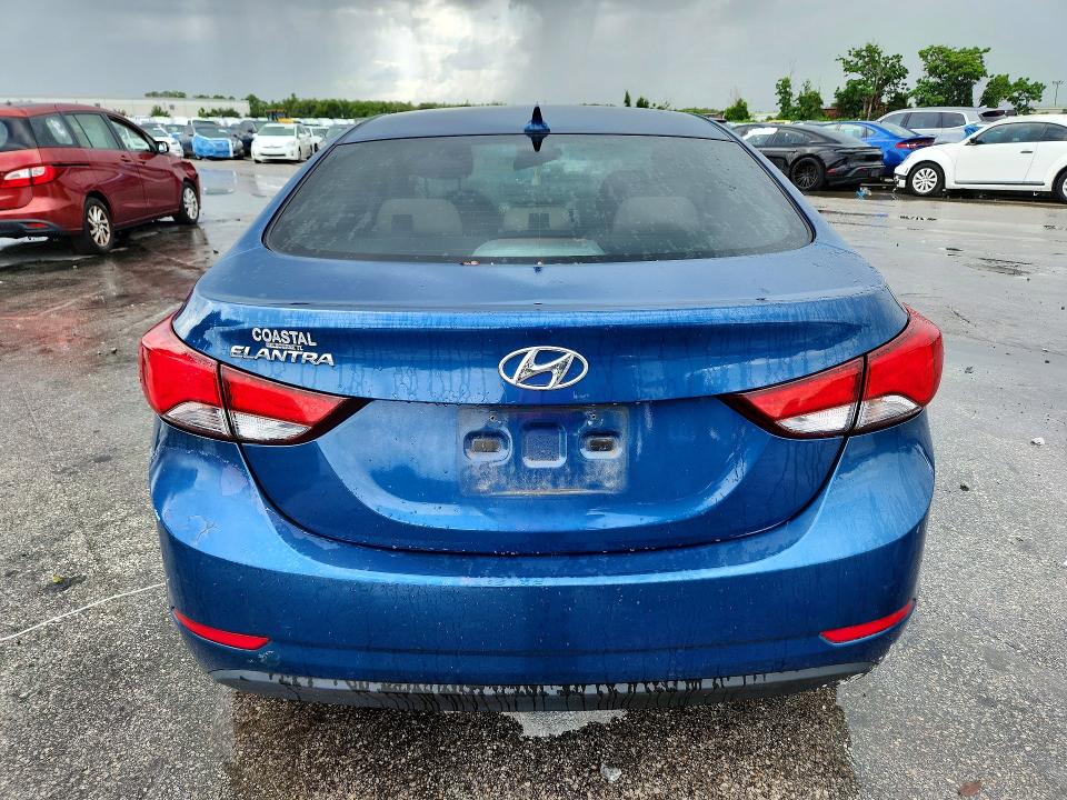 Photo 6 from auction – 2015 HYUNDAI ELANTRA with VIN KMHDH4AE2FU252597