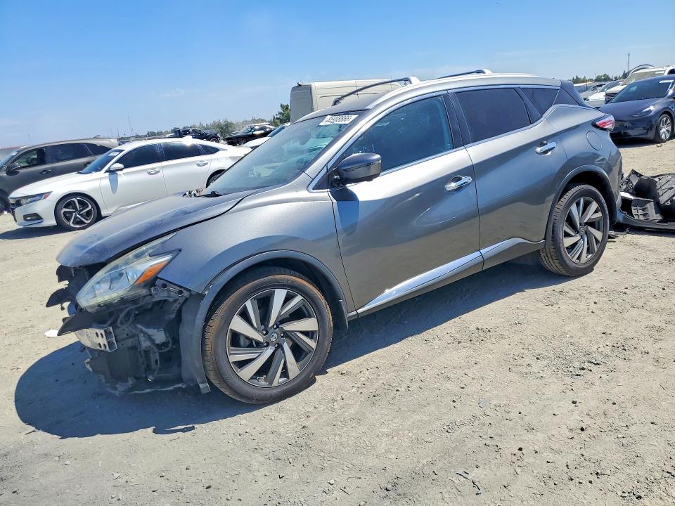 NISSAN MURANO 2016 with VIN 5N1AZ2MG0GN163639 - Photo from auction