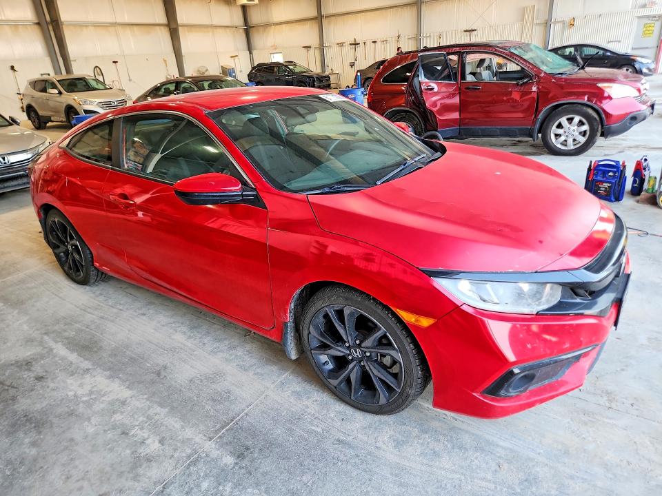 Photo 4 from auction – 2020 HONDA CIVIC with VIN 2HGFC4A80LH301687