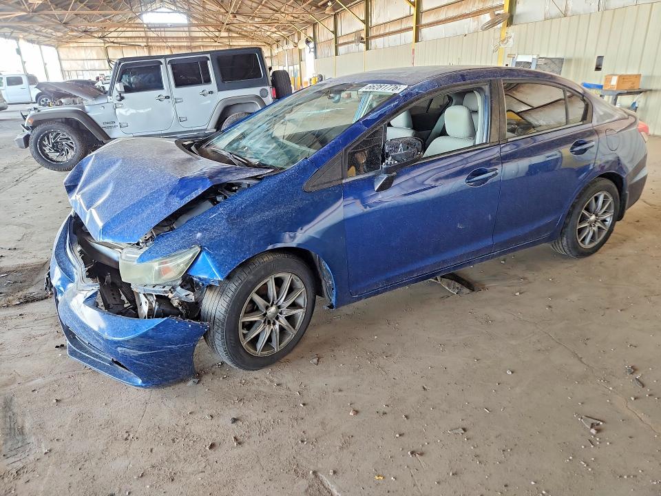 HONDA CIVIC 2014 with VIN 19XFB2E5XEE073816 - Photo from auction