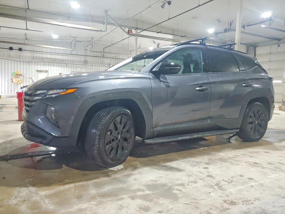 HYUNDAI TUCSON 2022 with VIN KM8JFCAE3NU136522 - Photo from auction