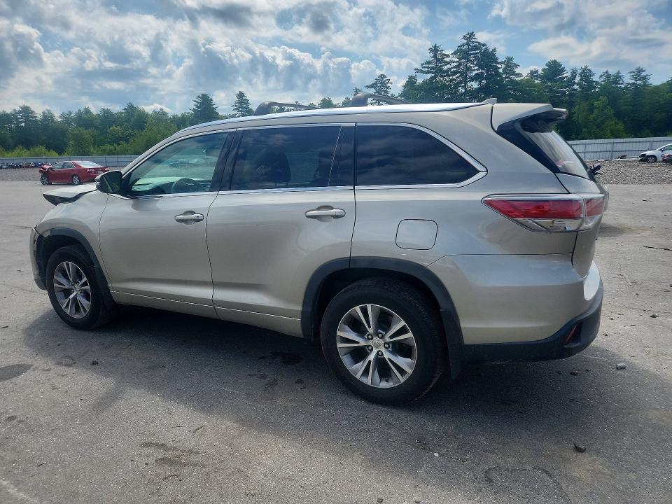 Photo 2 from auction – 2015 TOYOTA HIGHLANDER with VIN 5TDJKRFH0FS114232