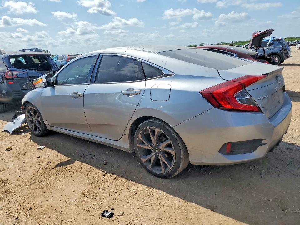 Photo 2 from auction – 2019 HONDA CIVIC with VIN 19XFC2F88KE033087