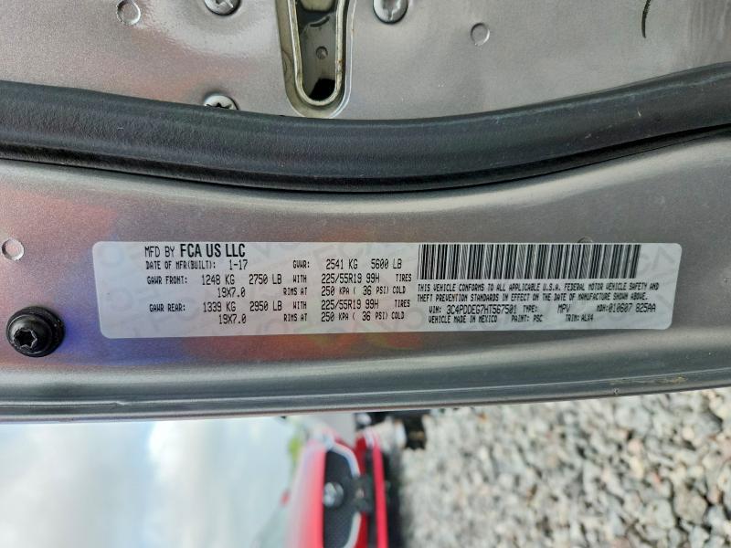 Photo 14 from auction – 2017 DODGE JOURNEY with VIN 3C4PDDEG7HT567501