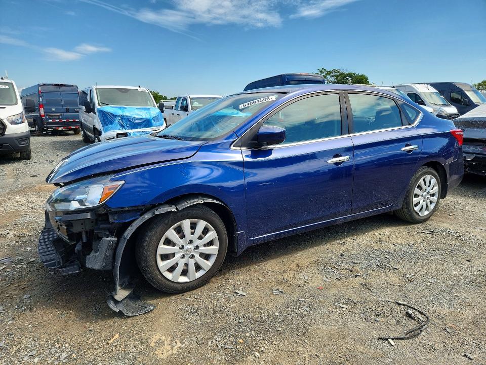 Photo 1 from auction – 2017 NISSAN SENTRA with VIN 3N1AB7AP8HY334848
