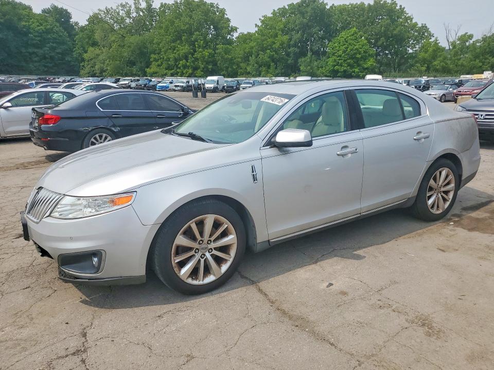 LINCOLN MKS 2009 with VIN 1LNHM93R49G605404 - Photo from auction