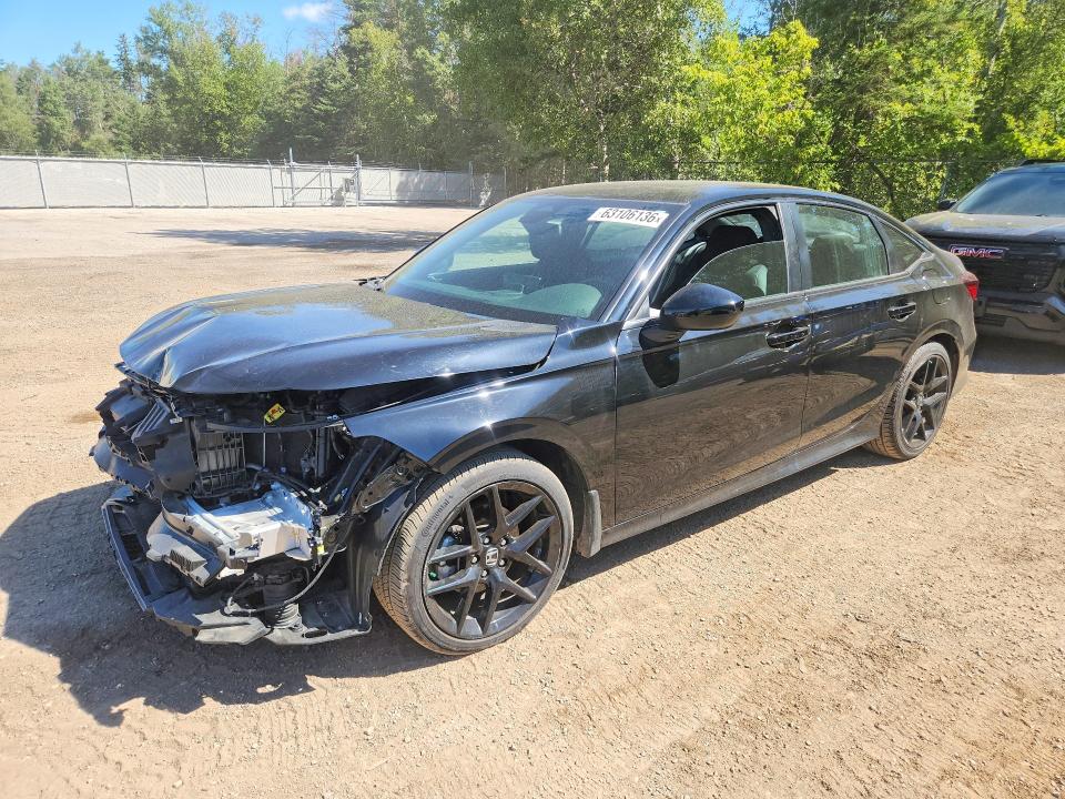 Photo 1 from auction – 2025 HONDA CIVIC with VIN 2HGFE4F87SH003025