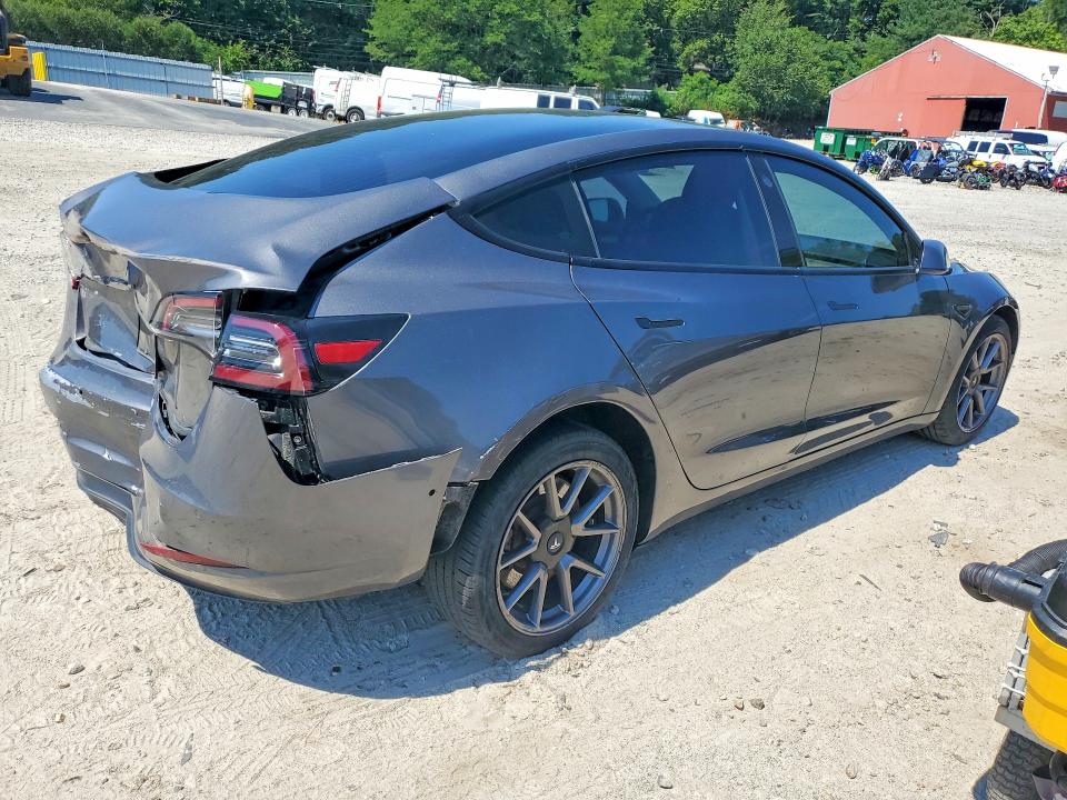 Photo 3 from auction – 2021 TESLA MODEL 3 with VIN 5YJ3E1EA9MF083022