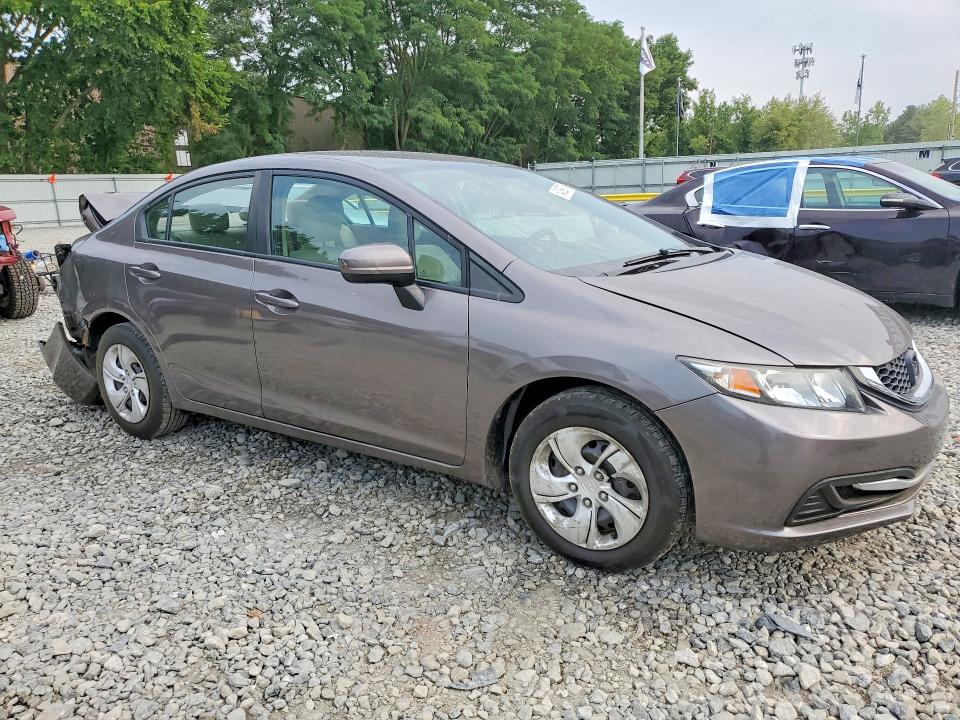 Photo 4 from auction – 2014 HONDA CIVIC with VIN 19XFB2F5XEE253215