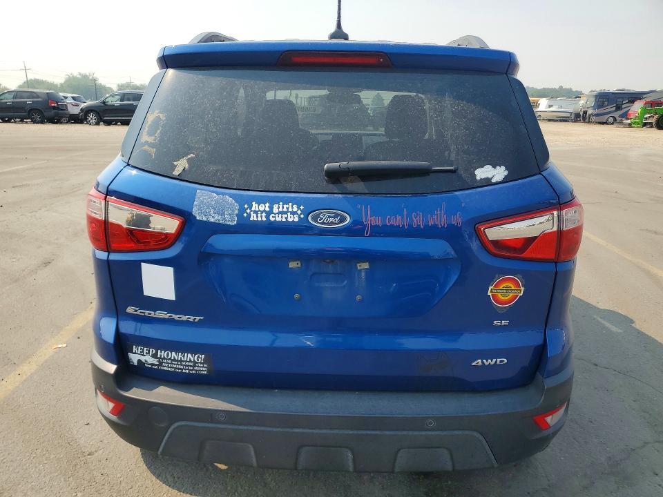 Photo 6 from auction – 2020 FORD ECOSPORT with VIN MAJ6S3GL9LC367879