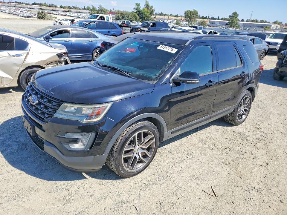 FORD EXPLORER 2016 with VIN 1FM5K8GT5GGC72488 - Photo from auction