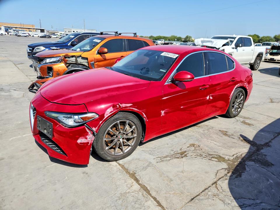 Снимка 1 от търг – 2020 ALFA ROMEO GIULIA с VIN ZARFAMAN2L7637272