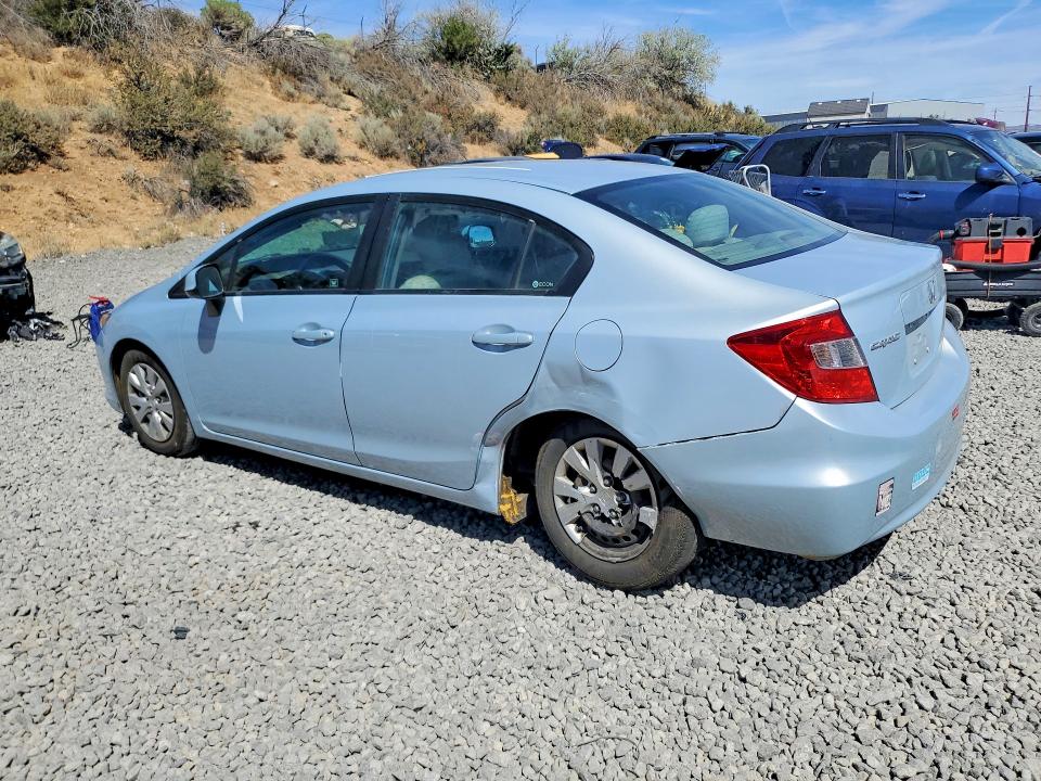 Photo 2 from auction – 2012 HONDA CIVIC with VIN 2HGFB2F53CH562558