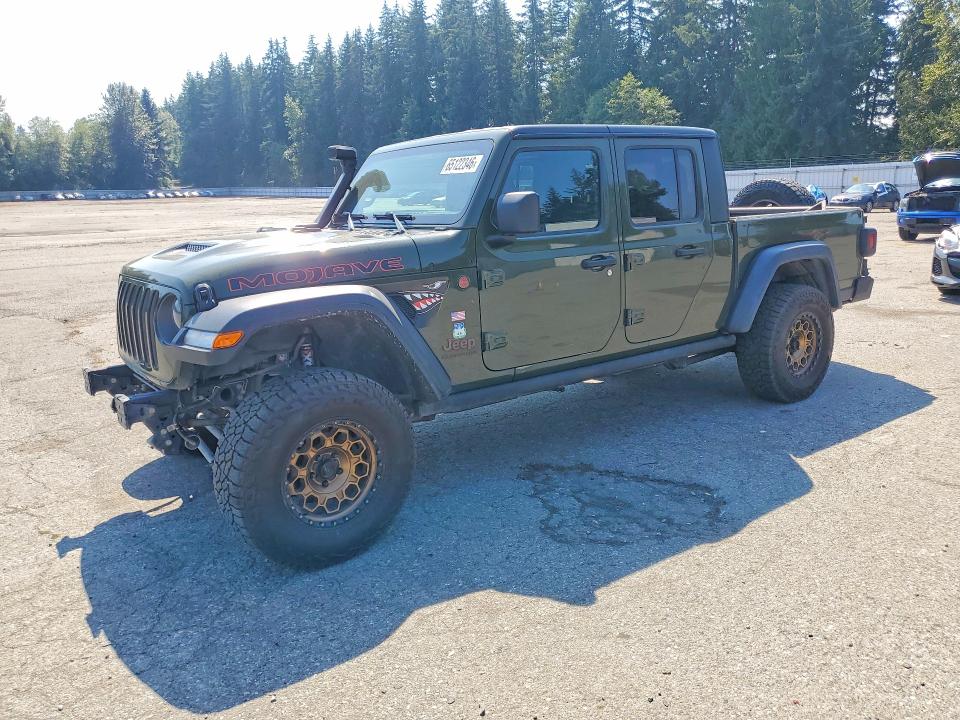 JEEP GLADIATOR 2021 with VIN 1C6JJTEG9ML553122 - Photo from auction