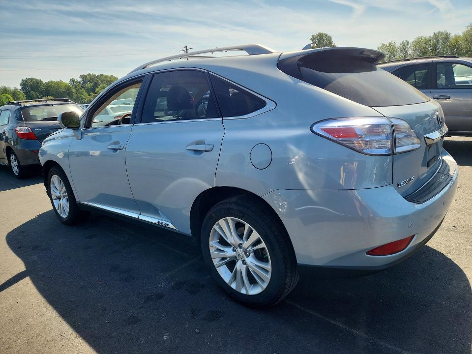 Photo 2 from auction – 2010 LEXUS RX with VIN JTJBC1BA8A2409331