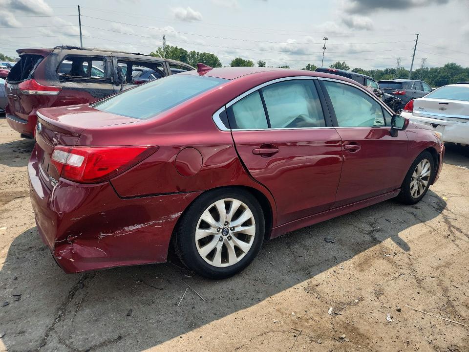 Photo 3 from auction – 2017 SUBARU LEGACY with VIN 4S3BNAC60H3018993