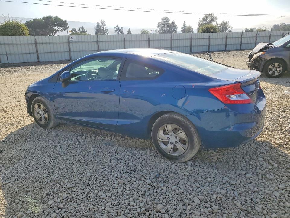 Photo 2 from auction – 2013 HONDA CIVIC with VIN 2HGFG3B58DH530963