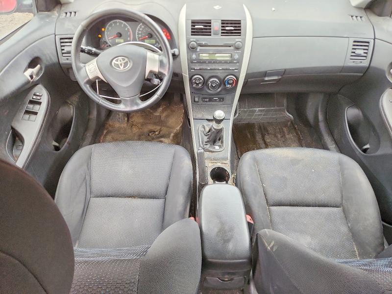 Photo 8 from auction – 2009 TOYOTA COROLLA with VIN 2T1BU40E39C047526