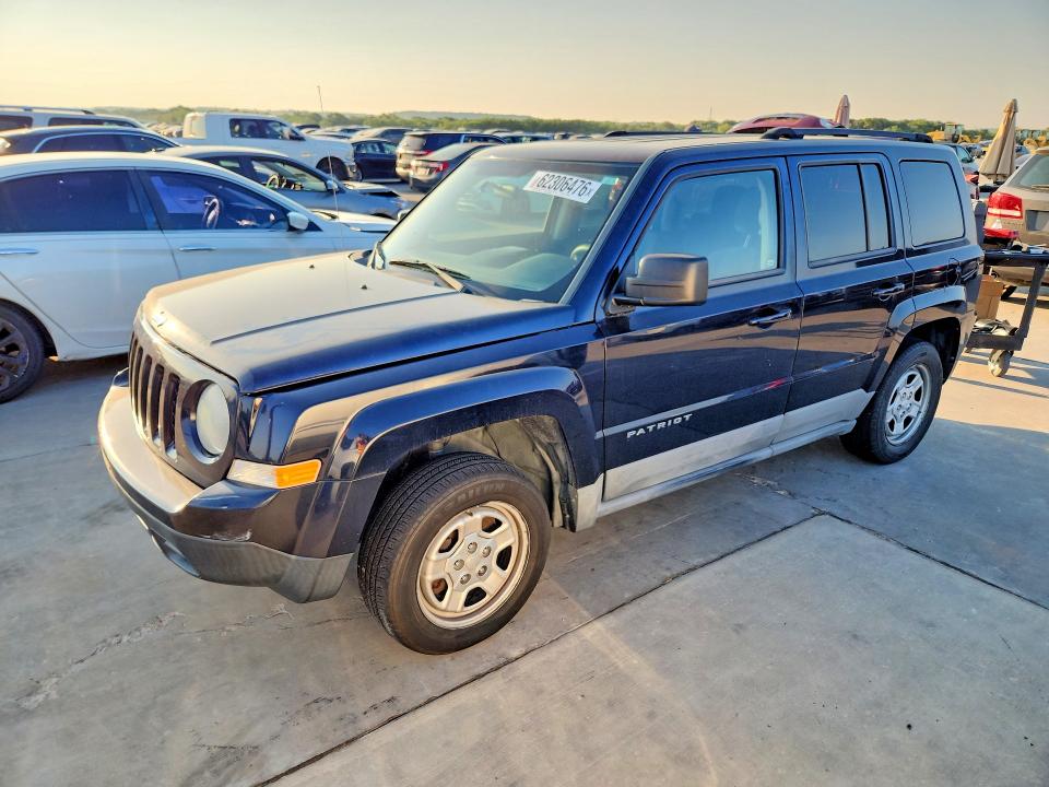 JEEP PATRIOT 2011 with VIN 1J4NT1GB7BD142328 - Photo from auction