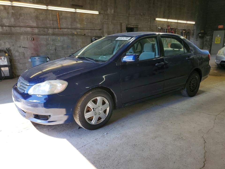 TOYOTA COROLLA 2003 with VIN 1NXBR32E03Z086346 - Photo from auction