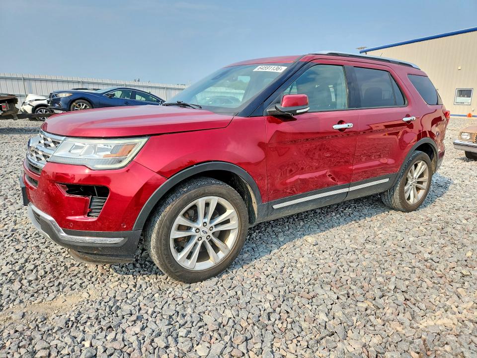 FORD EXPLORER 2018 with VIN 1FM5K8FH9JGB86217 - Photo from auction