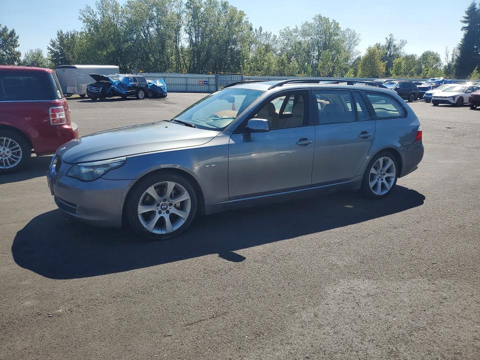 BMW 535 2008 with VIN WBAPT73568CX00361 - Photo from auction