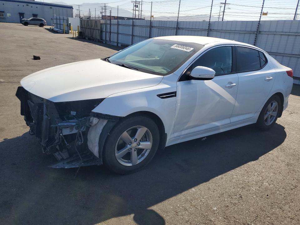 KIA OPTIMA 2015 with VIN 5XXGM4A73FG392971 - Photo from auction