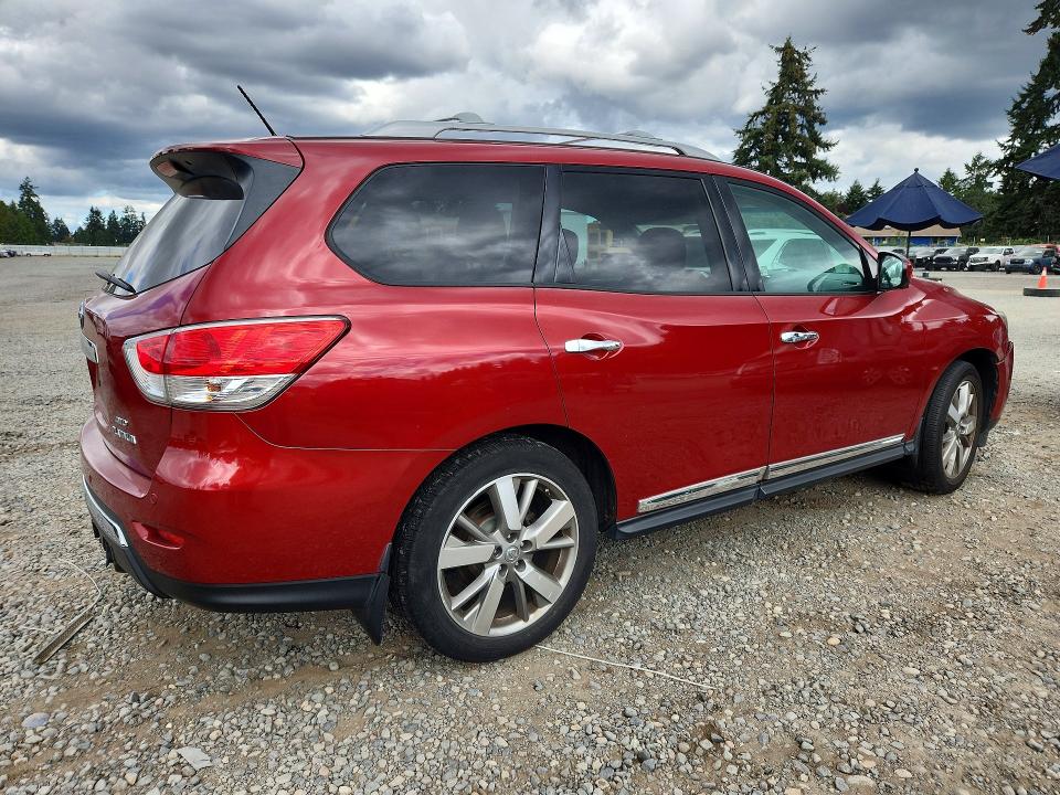 Photo 3 from auction – 2015 NISSAN PATHFINDER with VIN 5N1AR2MM7FC702015