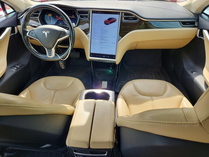 Photo 8 from auction – 2014 TESLA MODEL S with VIN 5YJSA1S10EFP43459