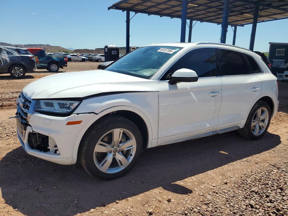 AUDI Q5 2018 with VIN WA1BNAFY3J2104642 - Photo from auction