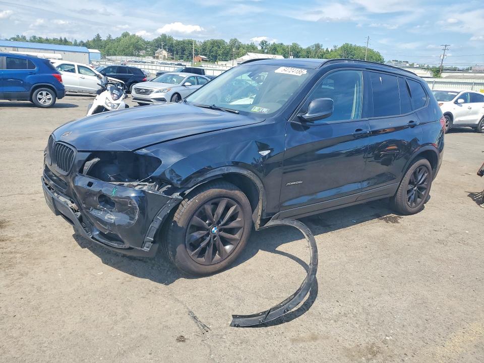 BMW X3 2014 with VIN 5UXWX9C54E0D43601 - Photo from auction