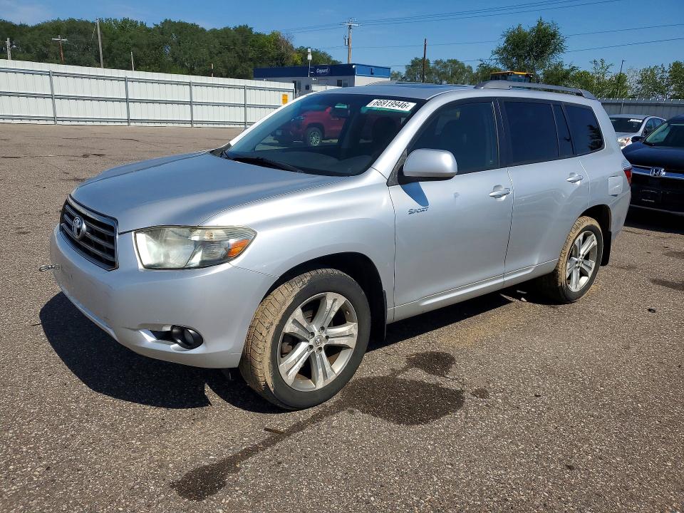 TOYOTA HIGHLANDER 2008 with VIN JTEES43A082020708 - Photo from auction
