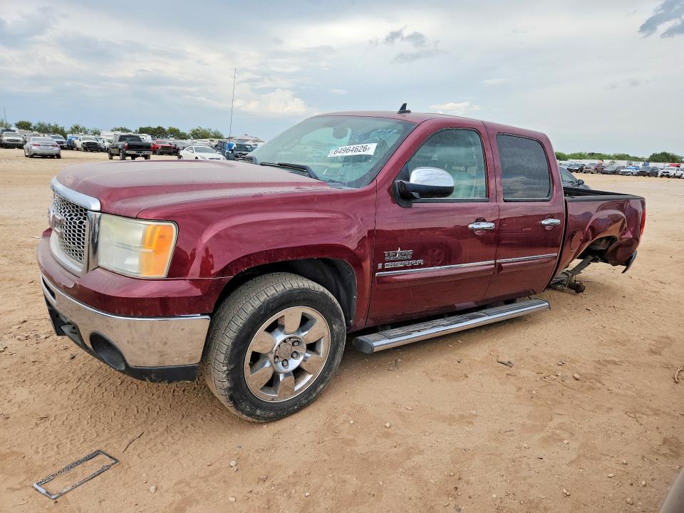 GMC SIERRA 2009 с VIN 3GTEC23J29G151993 - Снимка от търг