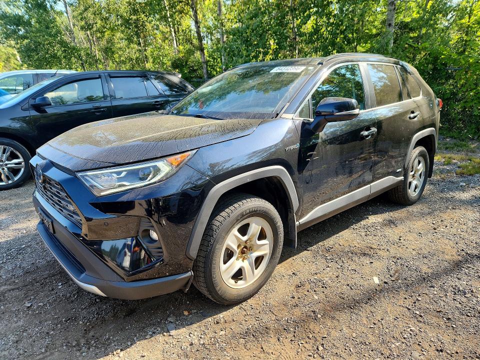 TOYOTA RAV4 2020 with VIN 2T3DWRFV4LW078952 - Photo from auction