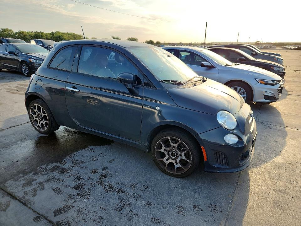 Photo 4 from auction – 2018 FIAT 500 with VIN 3C3CFFKH5JT420931
