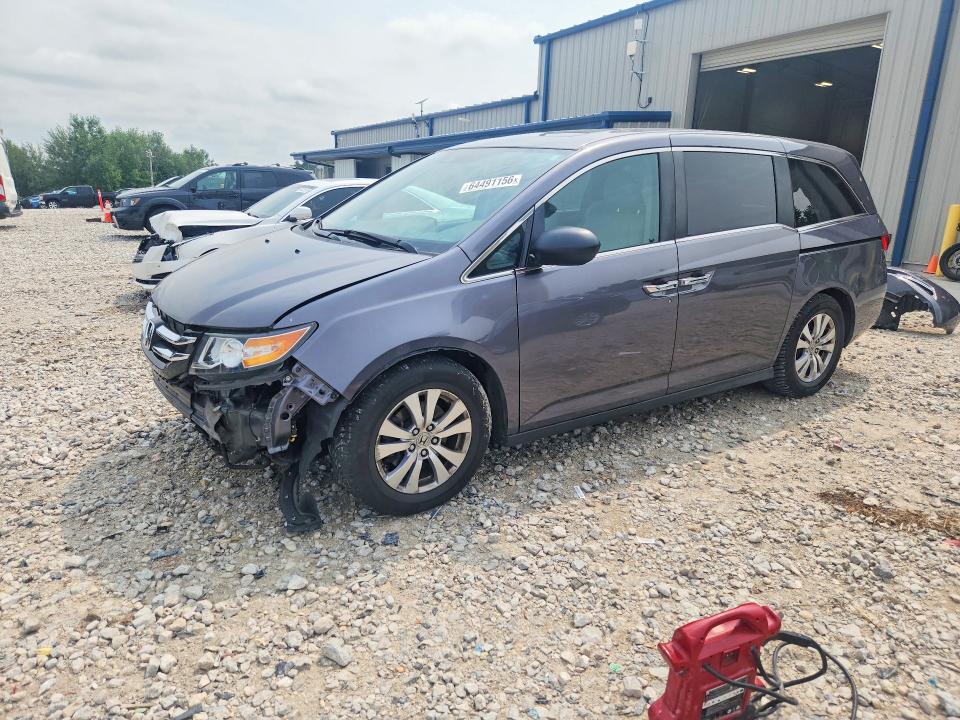 HONDA ODYSSEY 2015 with VIN 5FNRL5H62FB060389 - Photo from auction