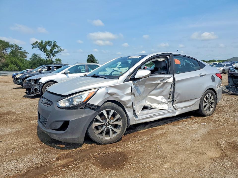 HYUNDAI ACCENT 2017 with VIN KMHCT4AE4HU347093 - Photo from auction