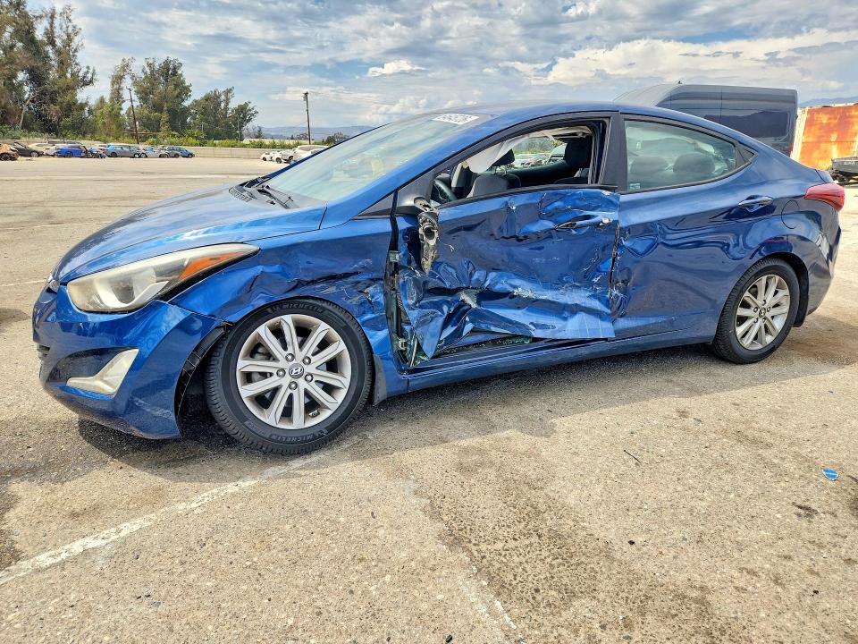 Photo 1 from auction – 2015 HYUNDAI ELANTRA with VIN KMHDH4AE7FU303754